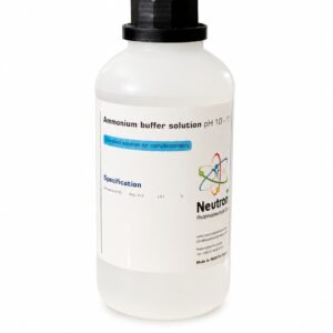 Ammonium buffer solution for complementary pH 11-10
