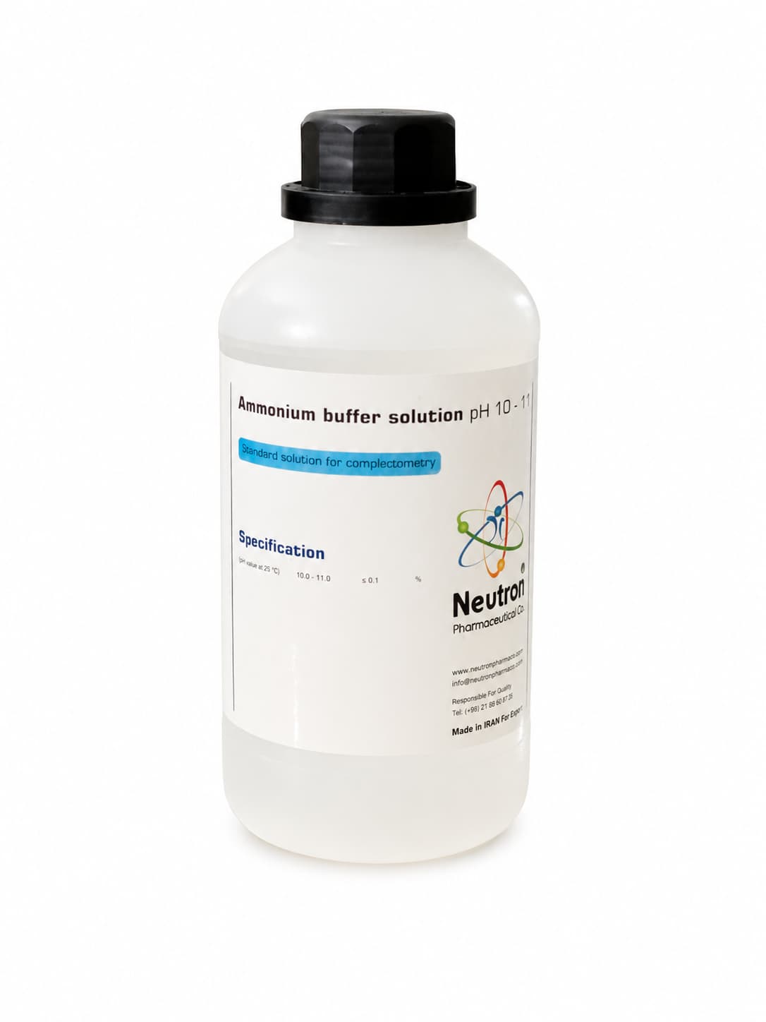 Ammonium buffer solution for complementary pH 11-10