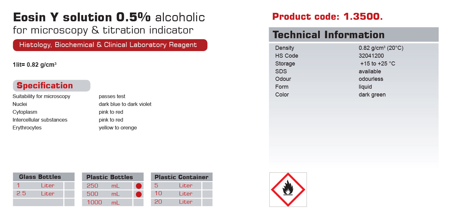 Eosin Y solution 0.5% aqueous